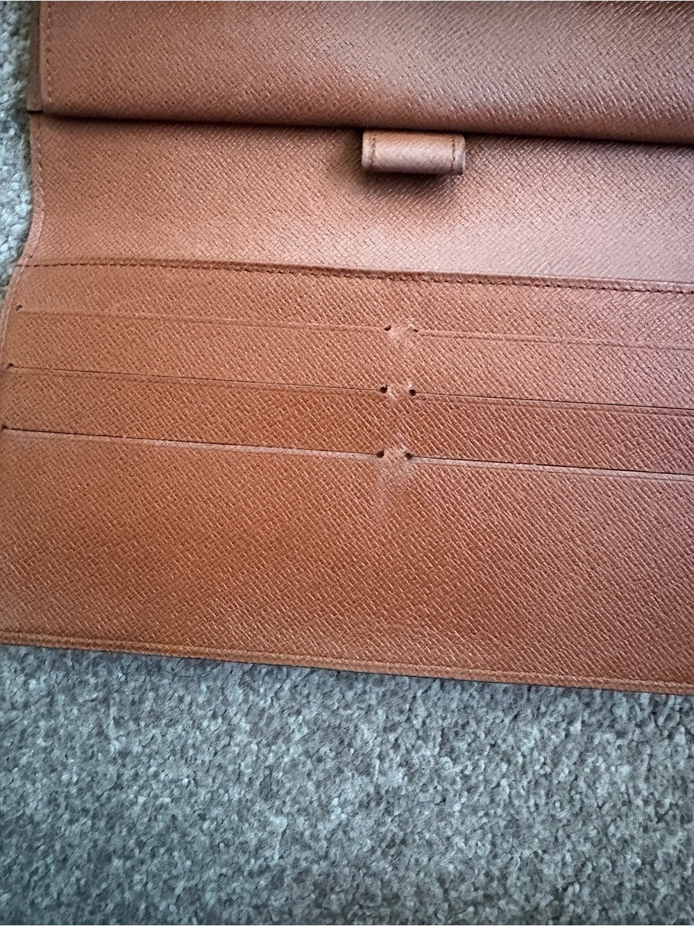 Auth Louis Vuitton Monogram International Trifold Wallet - Picture 9 of 13